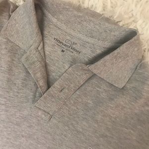 Vineyard Vines Shirts - Vineyard vines gray long sleeve polo shirt Sz m Vineyard Vines Shirts - Vineyard vines gray long sleeve polo shirt Sz m